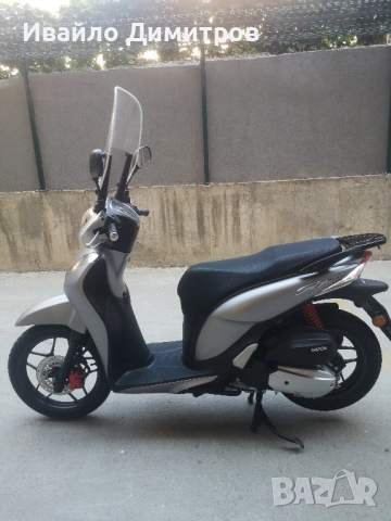 Honda Sh125i 2020г. Start-stop sistem, ABS, кара се с А1 категория , снимка 5 - Мотоциклети и мототехника - 51583227