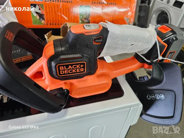 BLACK+DECKER акумулаторен тример за храсти GTC18504PC, 18V

, снимка 9 - Градинска техника - 46918477