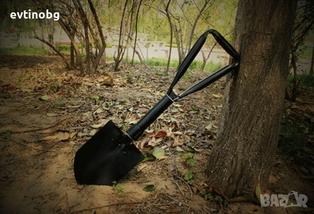 Многофункционална сгъваема градинска лопата от стомана, снимка 7 - Градински инструменти - 53842885