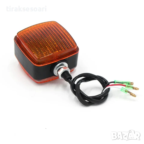 2 Броя LED Габарит с мигач за трактор/мотокар 13 диода 12-60V IP67, снимка 4 - Аксесоари и консумативи - 50899159