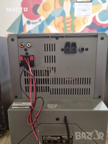 Thomson LIFE CS 520 audio system 5 CD aux, снимка 6 - Аудиосистеми - 53270573