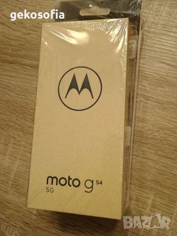 НОВ Смартфон Motorola Moto G54 / 2024г / 5G / 128 GB / Midnight Blue, снимка 1 - Motorola - 46644287