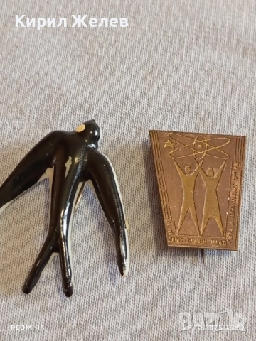 Две значки стари редки от соца за КОЛЕКЦИЯ ДЕКОРАЦИЯ 47924