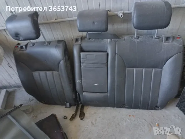 Mercedes ML 164 черен кожен салон , снимка 2 - Части - 47729752