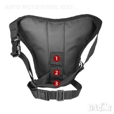 Водоустойчива мотоциклетна чанта за бедро с твърд корпус., снимка 3 - Аксесоари и консумативи - 53598191