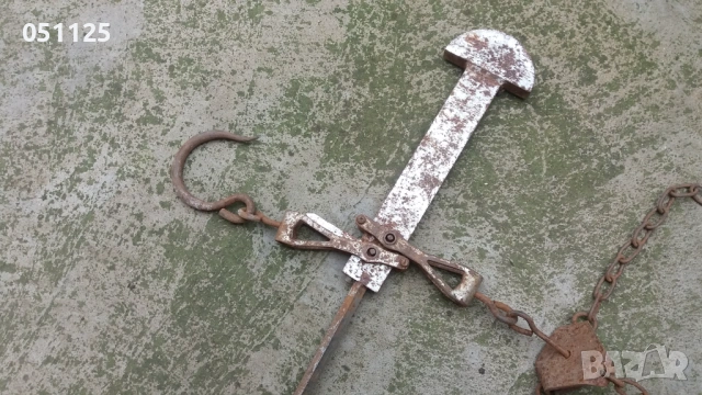 стар кантар, везна, паланца, снимка 3 - Други ценни предмети - 54067998
