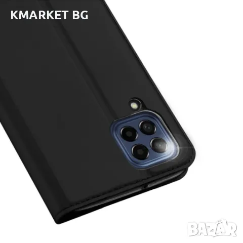 Samsung Galaxy M32 Dux Ducis Кожен Калъф и Протектор, снимка 7 - Калъфи, кейсове - 48366127