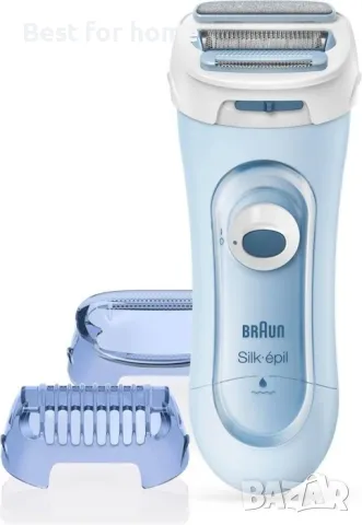 Дамска самобръсначка BRAUN silk-epil lady shaver 5-160, 3 в 1, снимка 3 - Електрически самобръсначки - 47729482