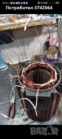 пренавиване на електромотори 