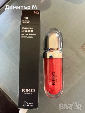 Течно Високопокривно Червило Kiko Milano, снимка 2 - Декоративна козметика - 52511089