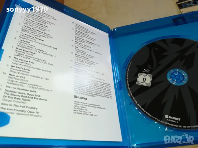 METALLICA BLU-RAY DISC 0603251143, снимка 7 - Blu-Ray филми - 49385936