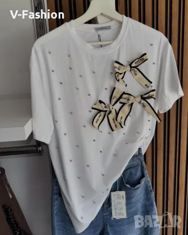 тениска в черно , снимка 2 - Тениски - 49525192