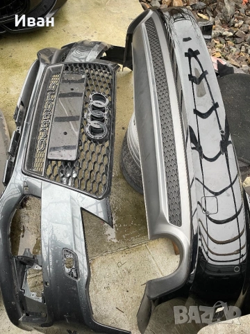 Предна и задна S-line броня Audi A7, снимка 3 - Части - 53385482