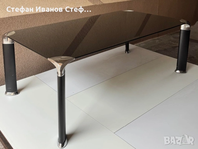 Стъклена холна маса, снимка 5 - Маси - 53486016