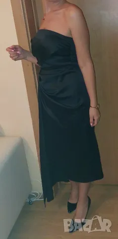 Официална нова рокля от сатен Fervente Istanbul , снимка 2 - Рокли - 46305802