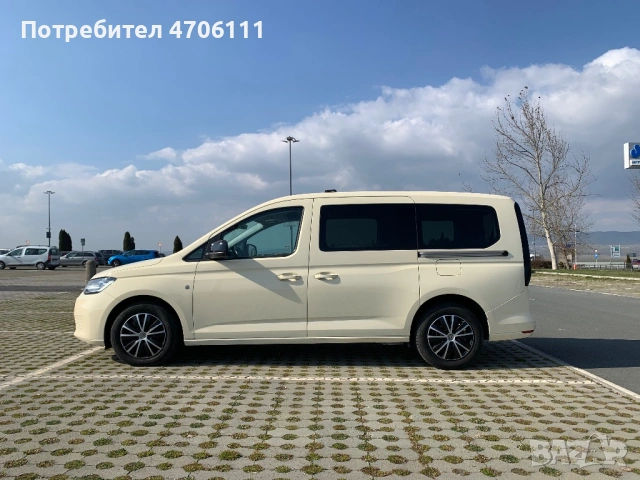 VW Caddy Maxi 2.0 d 7 места, 3 г. фабрична гаранция, снимка 3 - Автомобили и джипове - 53918979
