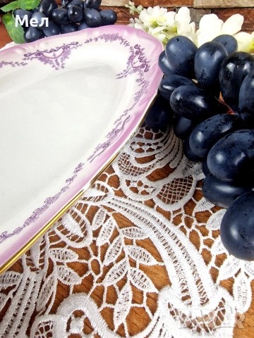 Порцеланово плато Изида, снимка 5 - Антикварни и старинни предмети - 54215582