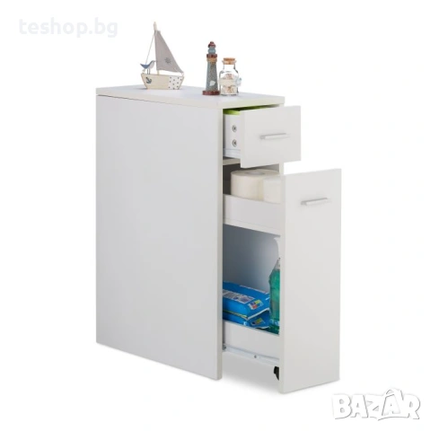 Шкаф за съхранание плъзгащ се Relaxdays 61.5х45х20 см