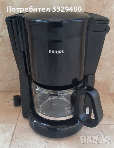 Philips HD 7446-кафе машина-шварц за до 15 кафета, снимка 1