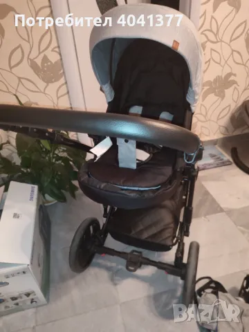 Бебешка количка Baby Merc Piuma 3 в 1, снимка 7 - Детски колички - 47943089