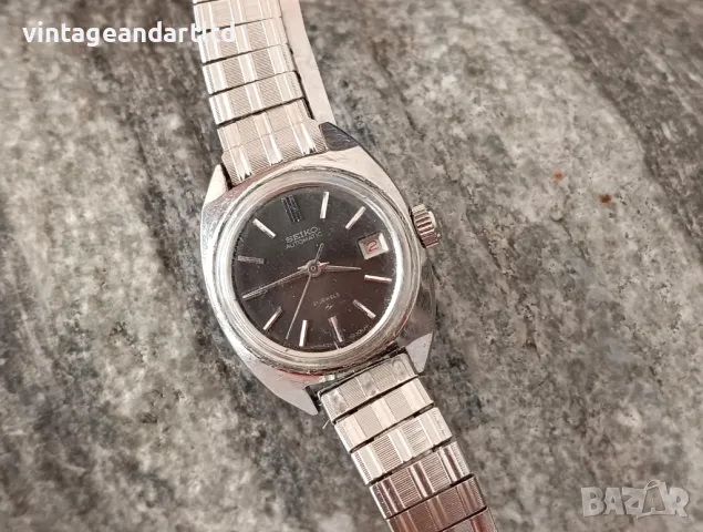 Колекционерски Сейко, автоматик, Seiko, дамски, снимка 2 - Антикварни и старинни предмети - 47398525