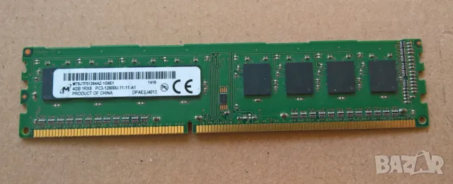 ram 4gb ddr3 1600mhz pc12800 настолен компютър, снимка 1 - RAM памет - 46987692