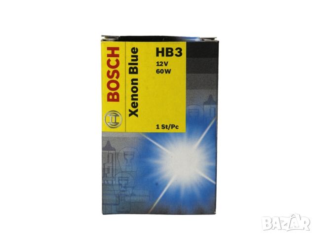 BOSCH HB3 Xenon Blue халогенна крушка, снимка 2 - Аксесоари и консумативи - 45891521