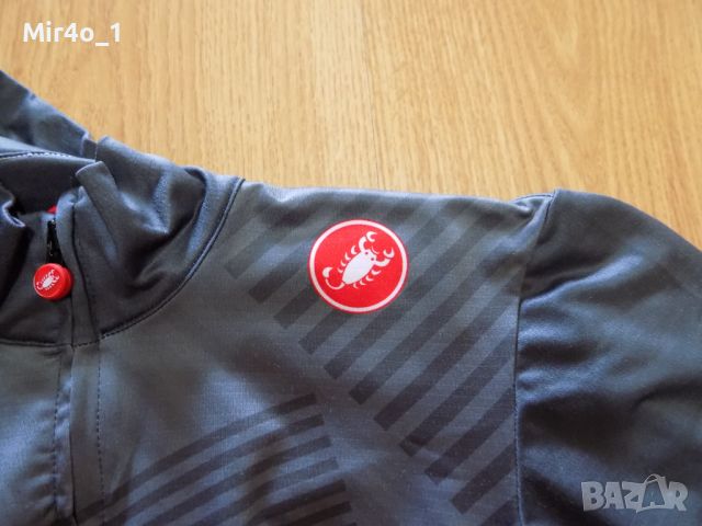 вело джърси castelli rosso corsa тениска екип шосейно колоездене мъжко оригинал М, снимка 4 - Спортни дрехи, екипи - 46387846
