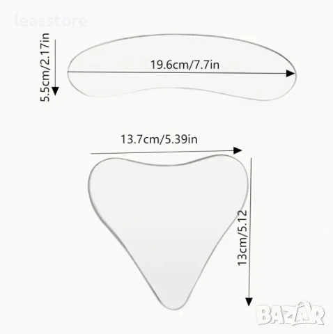 Силиконови пачове за подмладяване за деколте и шия, снимка 7 - Комплекти и лотове - 51201000