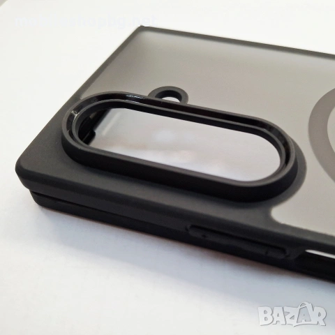 Samsung Galaxy Z Fold 7 калъф MagSafe черен мат полупрозрачен, снимка 5 - Калъфи, кейсове - 53509444