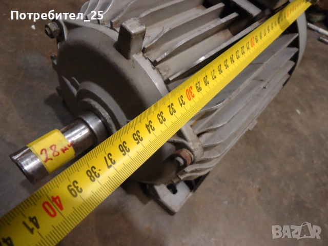 Трифазен ел.мотор 2,2KW - 940 об/мин., снимка 5 - Електродвигатели - 53716202