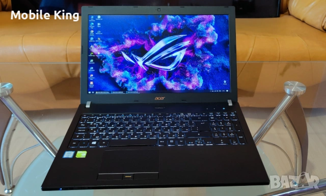 Acer TravelMate P658-MG - 15.6" FHD IPS / i7-6500U / 12GB RAM / 940MX / 128GB M.2 SSD + 1TB HDD, снимка 5 - Лаптопи за игри - 53435337