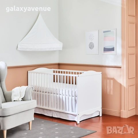 SMÅGÖRA бебешко креватче + Нани бебешки матрак 60/120см, снимка 2 - Спални и легла - 53934227