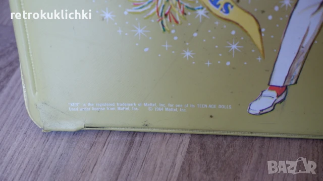 Куфарчета-гардероби за кукли Барби и Кен от 60-те, Barbie, снимка 6 - Кукли - 51339362