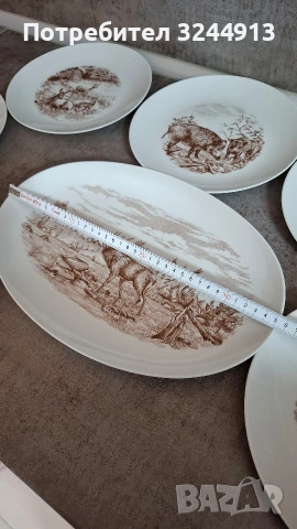 Ловен сервиз за хранене Bavaria , снимка 13 - Сервизи - 54235686