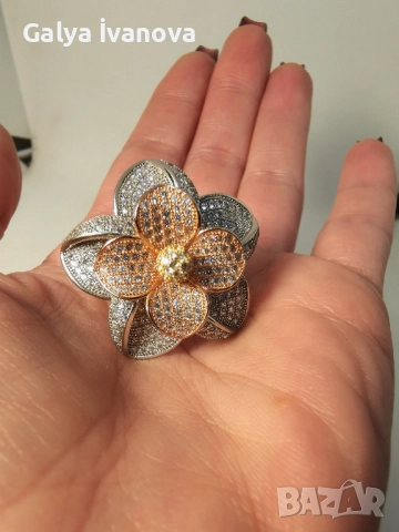 Сребърен пръстен с ултра високо качество, снимка 4 - Пръстени - 51692642