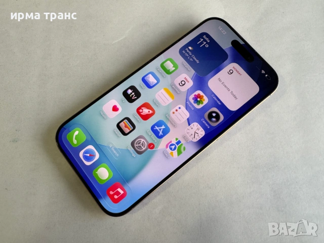 iPhone 16 Pro Desert 128gb 98% батерия.Гаранция, снимка 2 - Apple iPhone - 53767893