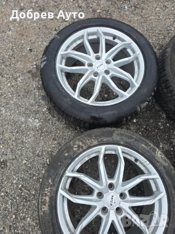 Лети джанти 18" с зимни гуми Continental за Mercedes - KBA  , снимка 3 - Гуми и джанти - 53081378