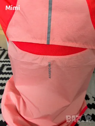New balance велоелек/ветровка/вело джърси   S/M , снимка 5 - Елеци - 49691870