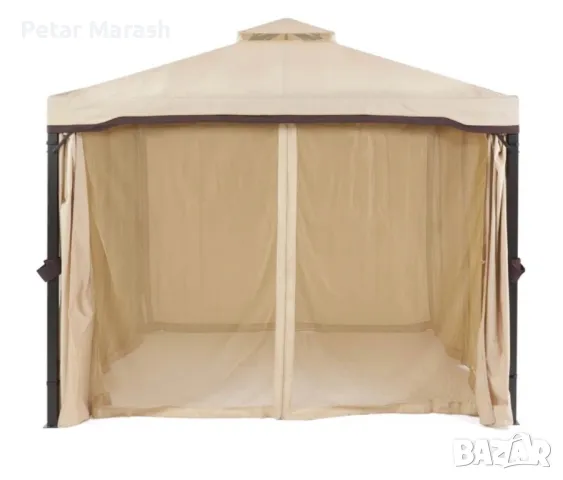 Луксозна Градинска Шатра с Мрежа против Насекоми 3.36×3.36 м., снимка 3 - Други - 50365875