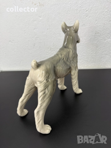Порцеланова фигура на Шнауцер. №7483, снимка 5 - Колекции - 52048852