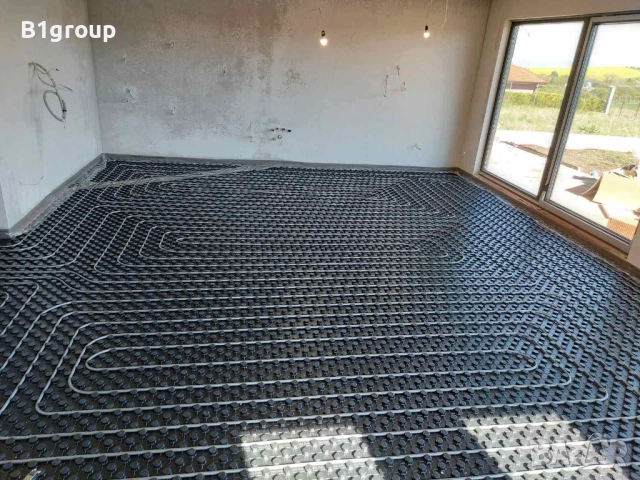 Изграждане на подово отопление с термопомпа или газов котел, снимка 4 - Монтажи - 52169129