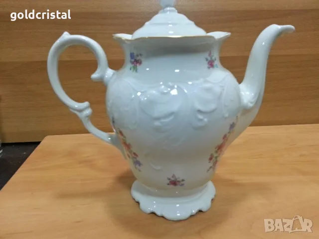 Стар полски порцелан чайник , снимка 3 - Антикварни и старинни предмети - 49793645