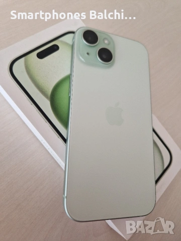 iPhone 15 Green, снимка 5 - Apple iPhone - 54052322