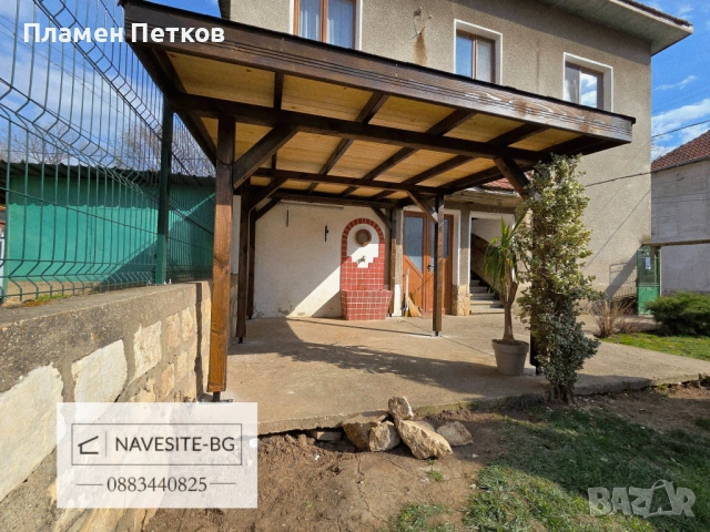 Изработка на Ветроупорни завеси, Врати за навеси, Беседки и Навеси!, снимка 18 - Ремонти на къщи - 54147161