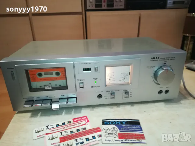 AKAI CS-M01A DECK-MADE IN JAPAN-ВНОС SWISS 1711241010, снимка 2 - Декове - 47997063