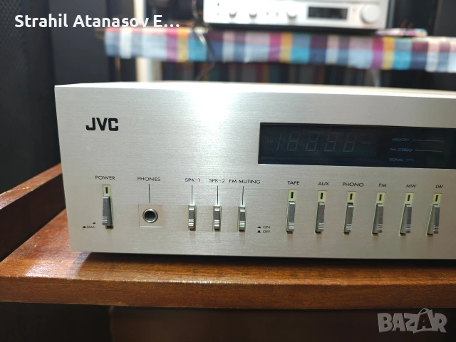 JVC R-S55L Стерео Ресивъри, снимка 4 - Ресийвъри, усилватели, смесителни пултове - 40795871