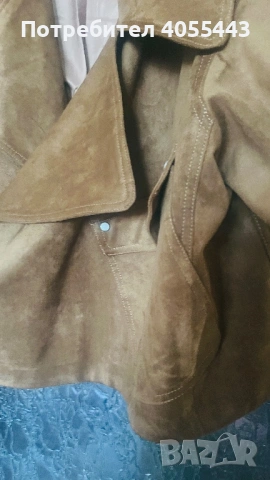 Уникално велурено яке от Италия! , снимка 2 - Якета - 53618712