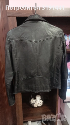 Дамско кожено яке , снимка 2 - Якета - 53463252
