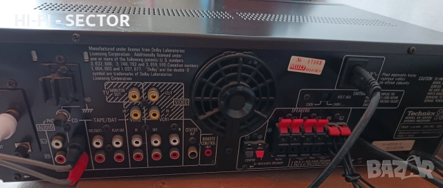 Technics SA GX 530 ресйвър , снимка 7 - Ресийвъри, усилватели, смесителни пултове - 53974063